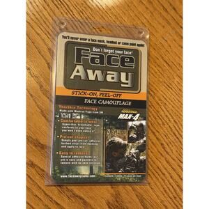 Face Away Face Camouflage 2 Sheets 16 Hunt Pieces Per Sheet Camo Strips Realtree